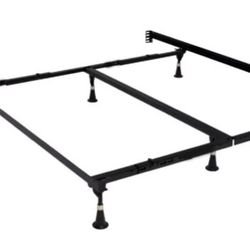 CA King Heavy Duty Bed Frame, with Headboard Brackets