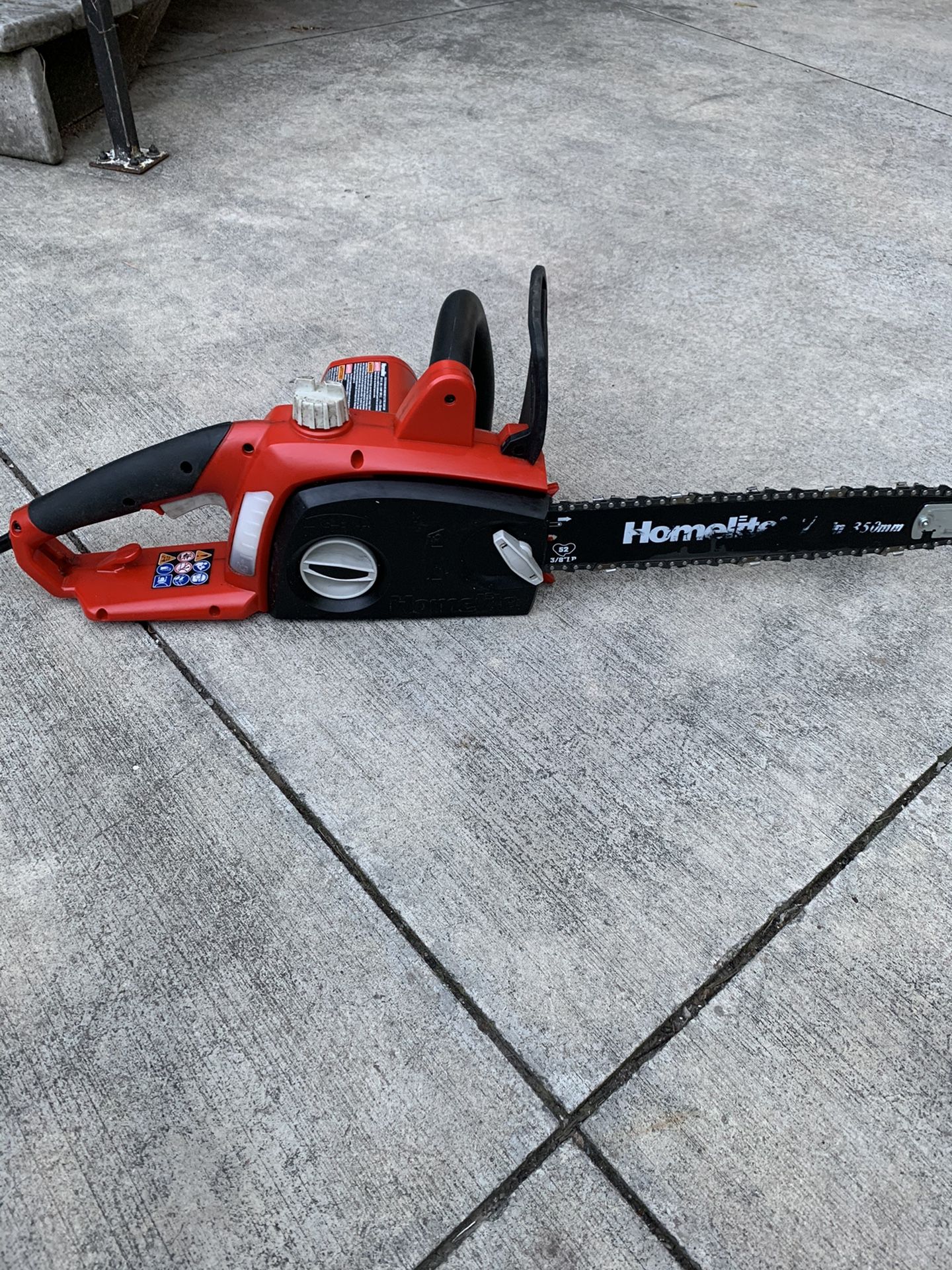 Homelite 14in chainsaw