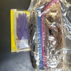 Bags Of Assorted Fishing Worms