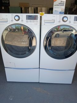 Used washer and dryer