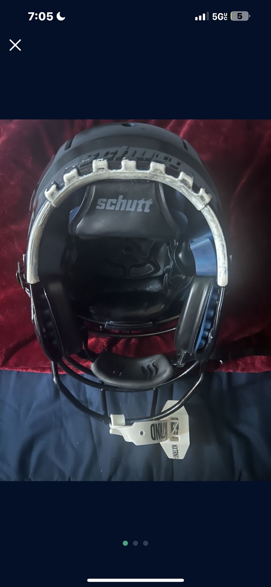 f7 youth helmet