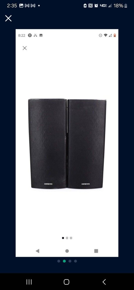 ONKYO Surround Speakers