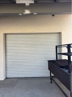 Proven 9x7 Commercial Roll-Up Sheet Door (Model 211) - Manual Push-ups (Santa Barbara)