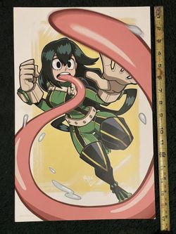 Tsuyu Asui My Hero Academia Print