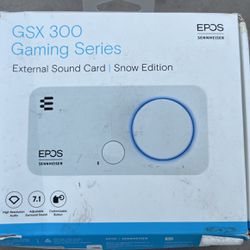 EPOS GSX 300 - External Computer Sound Card - High-Resolution Stereo & 7.1 Surround Sound