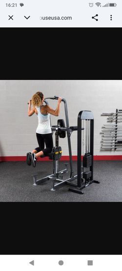 Assisted Pull-Up and Dip Machine