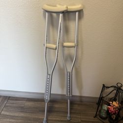 Crutches (small Adult Perhaps Teenager) 
