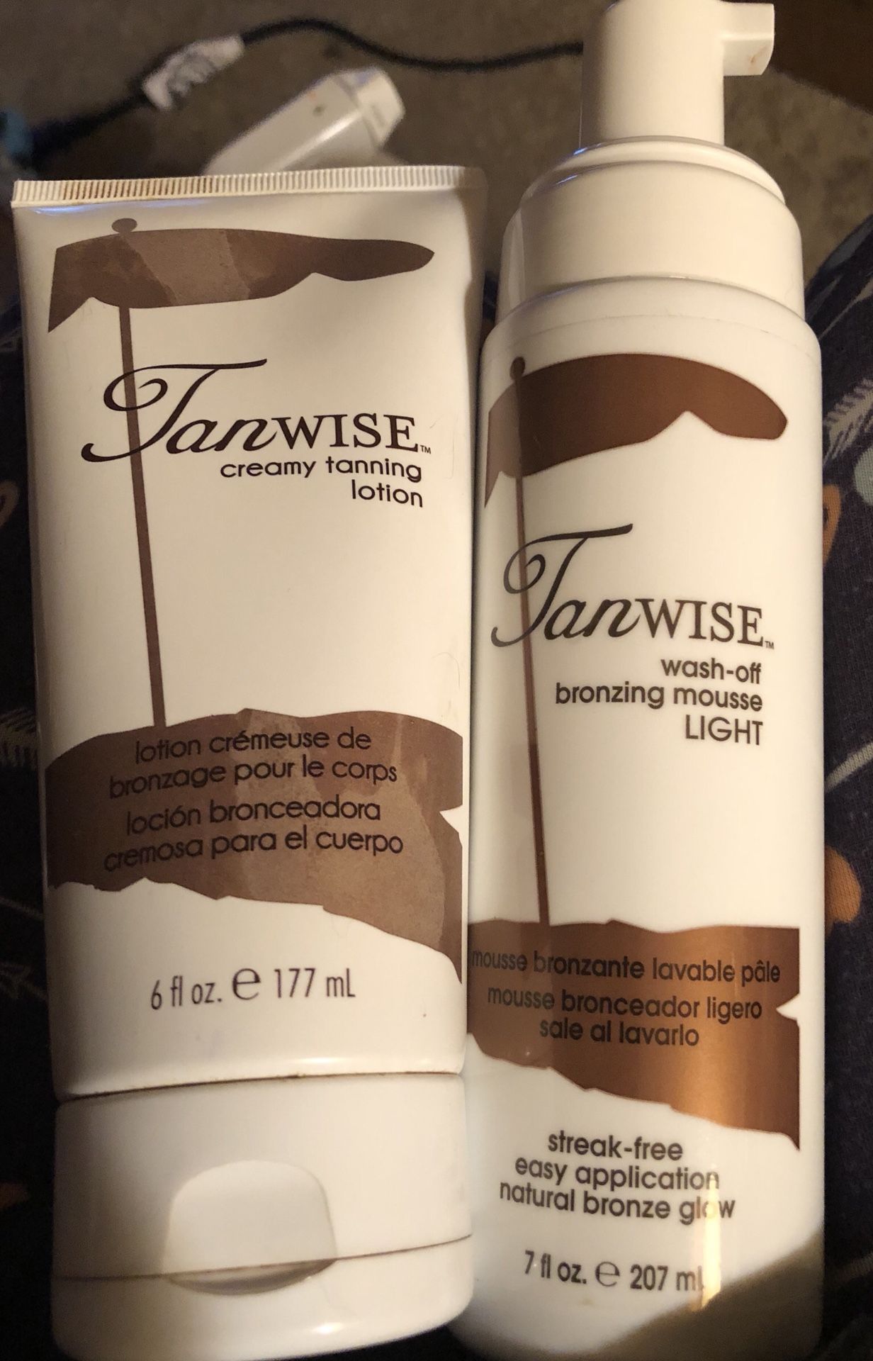 Tanwise Creamy Tanning Lotion And Bronzing Mousse