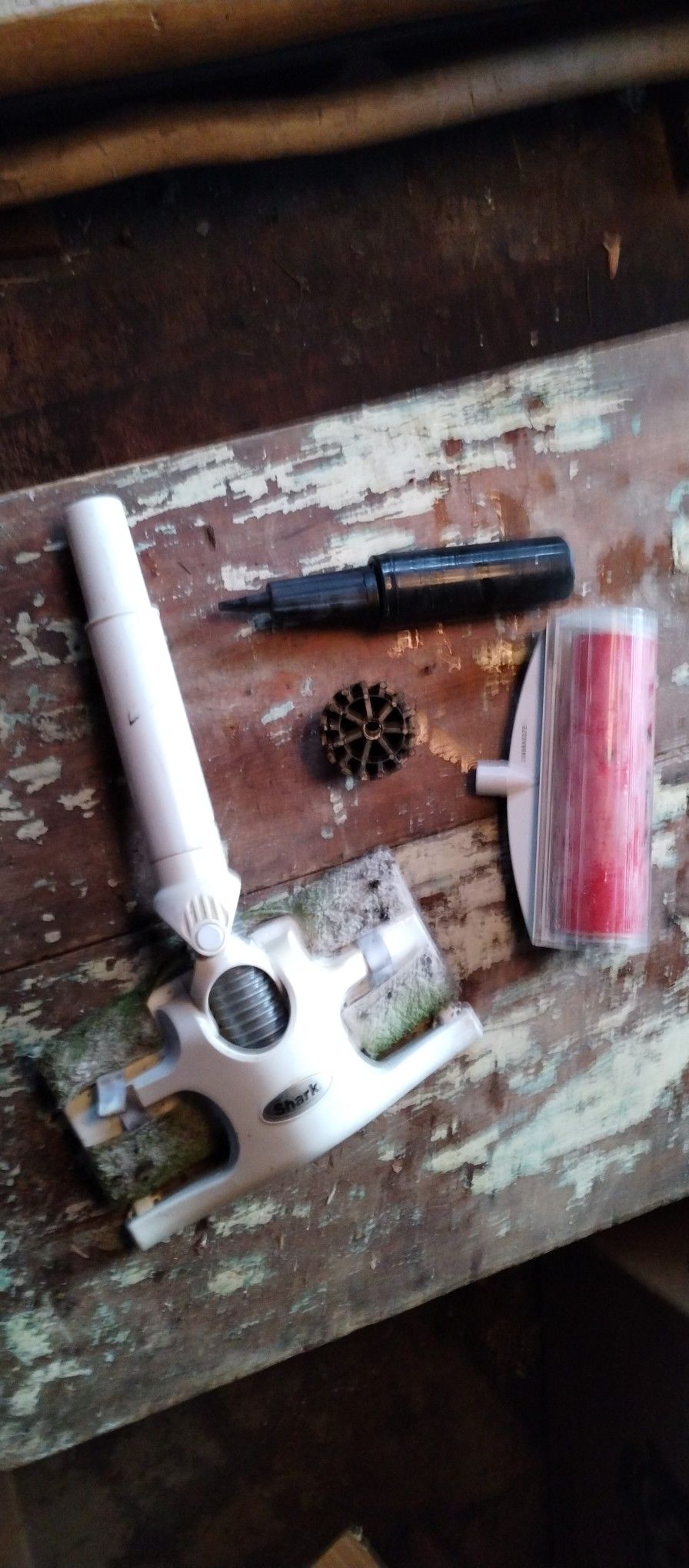 Mop/sweeper parts attachment lot