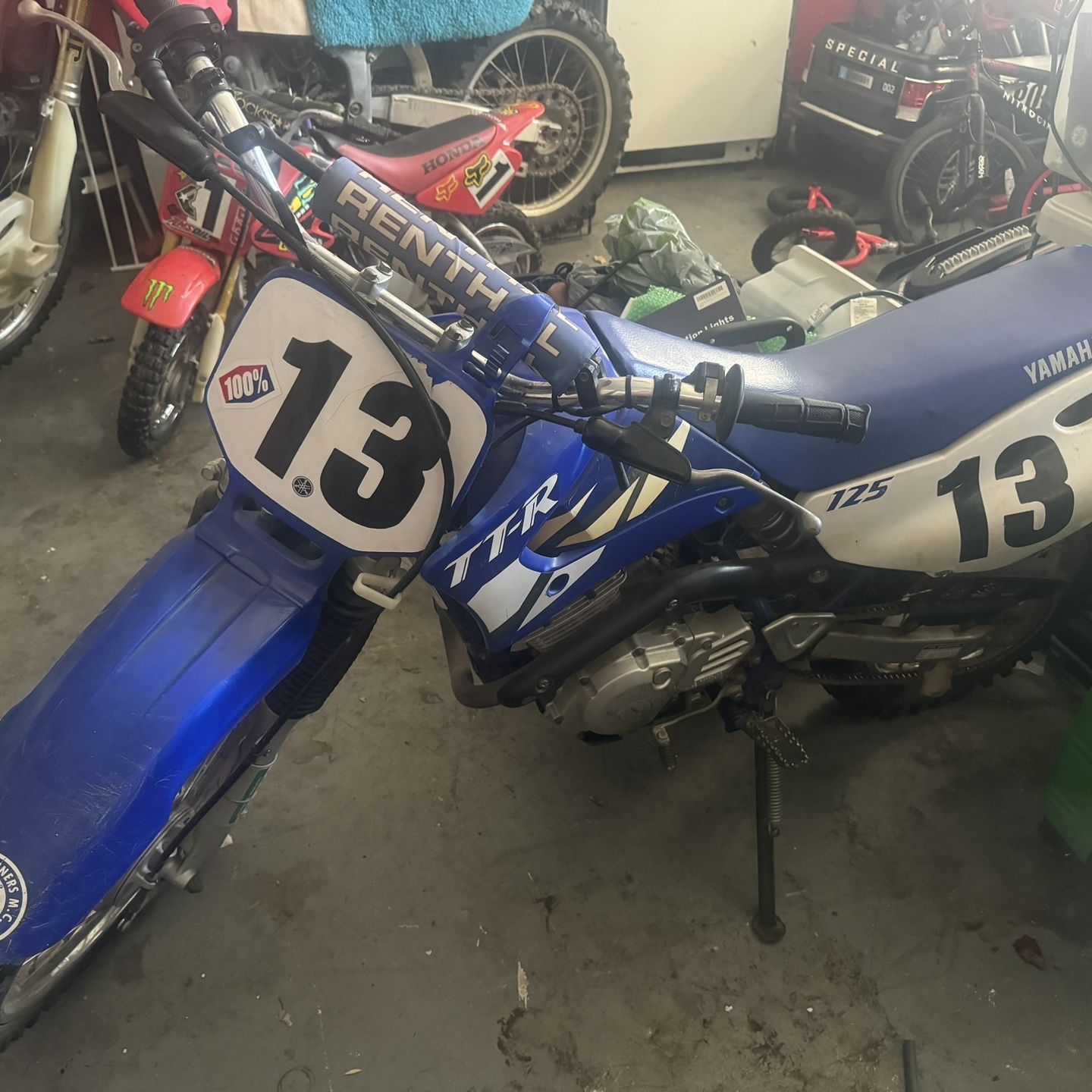 2002 125 Cc Yamaha Dirt Bike