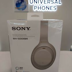 SONY WH1000XM4 BLUETOOTH HEADPHONES NEW IN BOX $1 DOWN TODAY REST IN PAYMENTS.NO CREDIT CHECK 