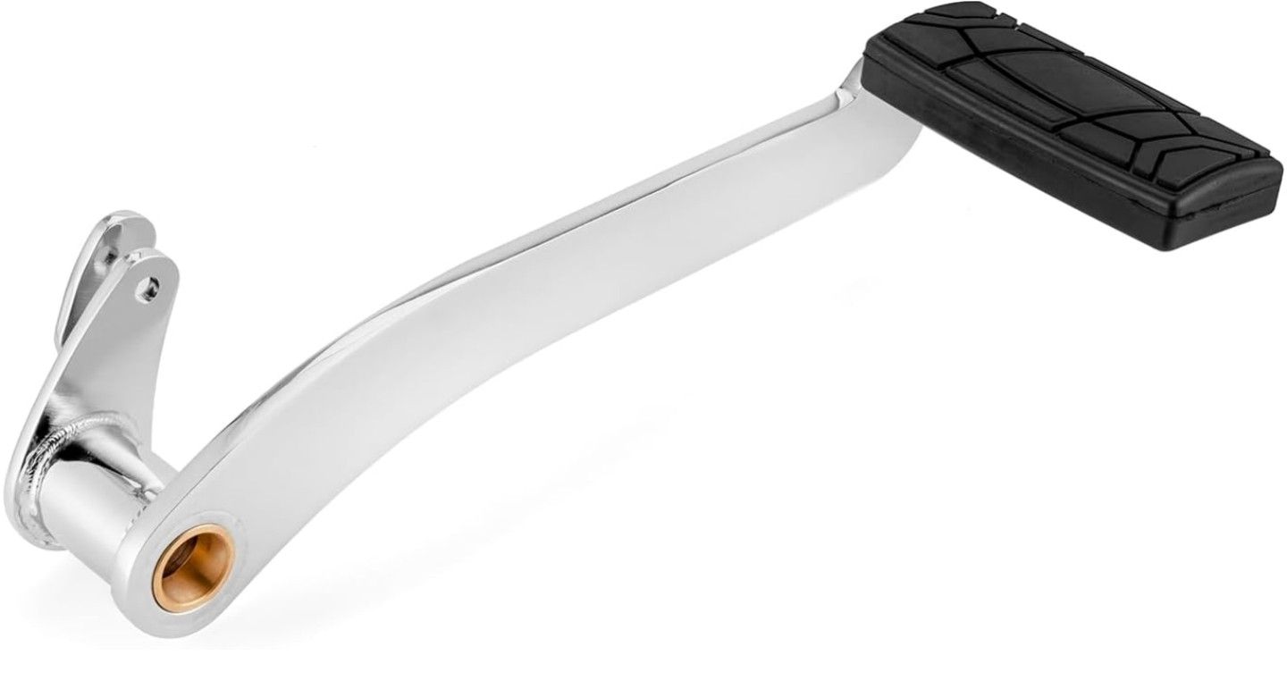 π₯ Mofun Chrome Rear Brake Pedal for Harley Touring Road Glide Road King Electra Glide Trike 2014-2025 π₯