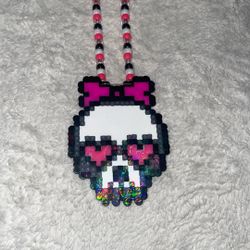 Holographic Skull Perler