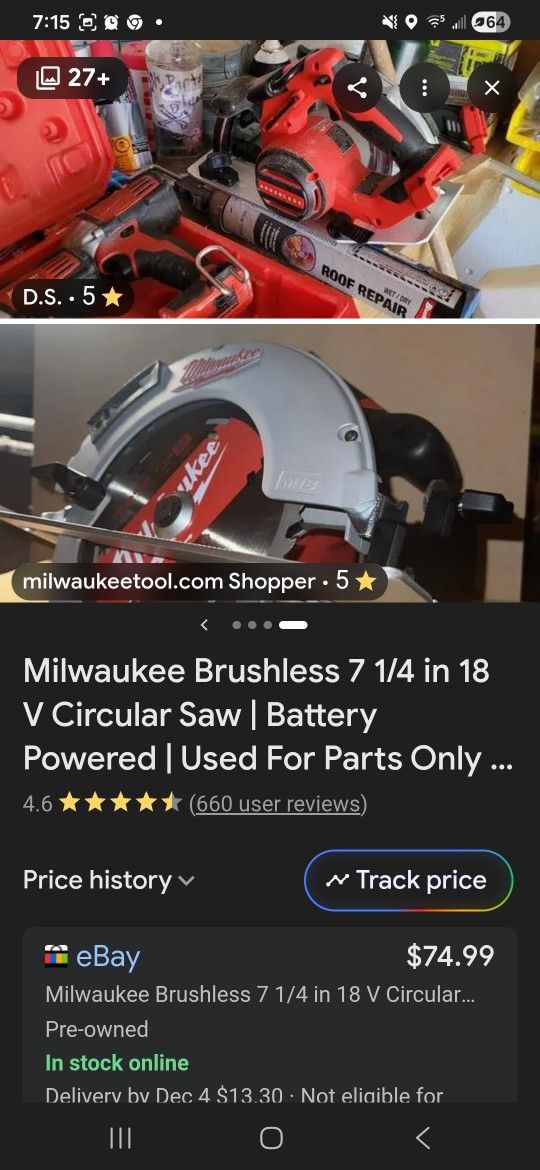 Milwaukee Circular Saw