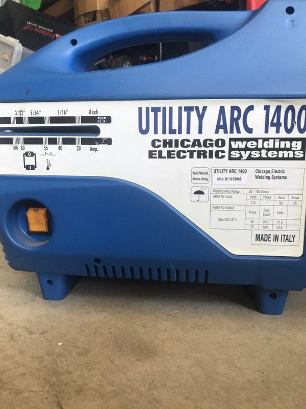 Chicago Electric Utility Arc 1400 Welder
