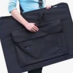 Prestige Nylon Art Portfolio Carry Case 24” X 32” Completely Unzips Has Utility Pocket Too