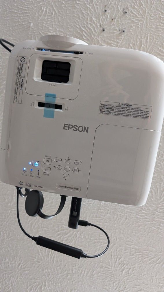 Epson Projector 2150 Home Cinema + Mount