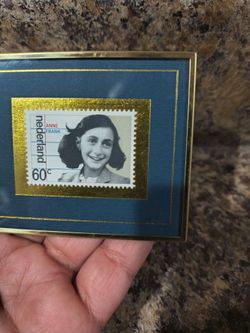 Anne Frank commemorative plaque