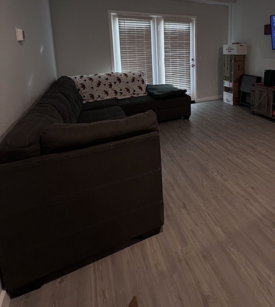 Gray Sectional Couch Large *MUST PICKUP*