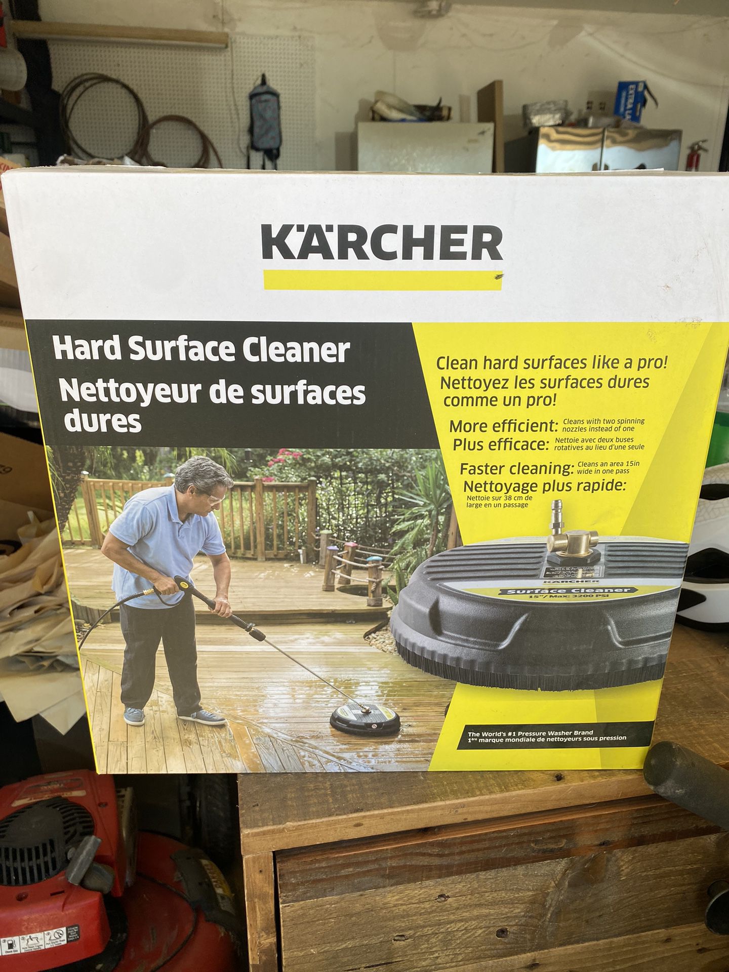 Power Washer Hard Surface Cleaner Attachment