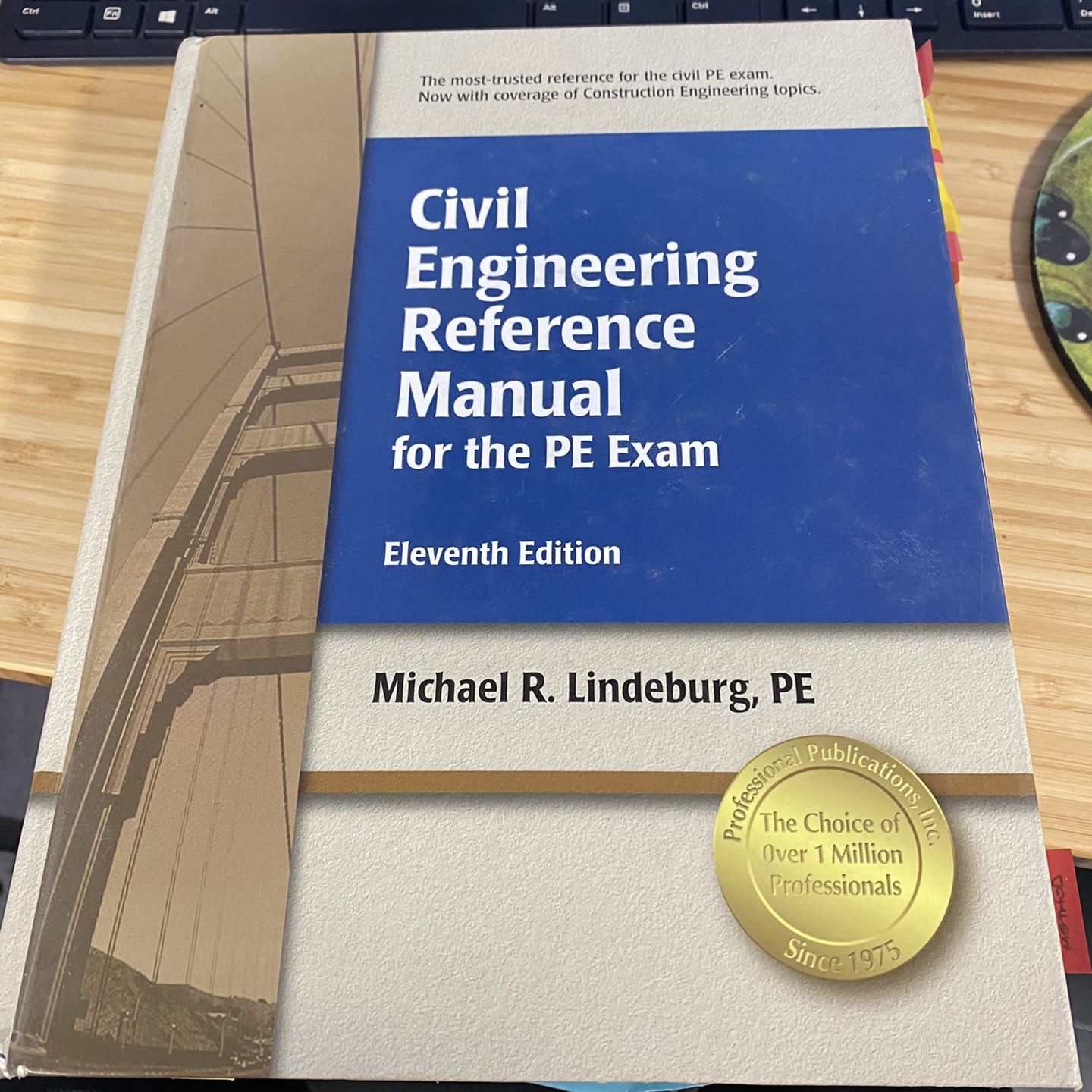 Civil Engineering Reference Manual For PE Exam 11th Edition (hardcover)