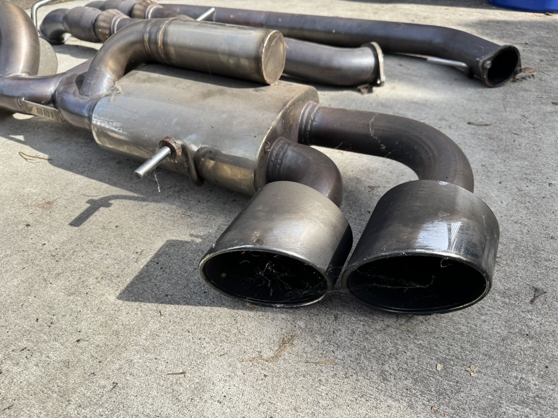 Custom R35 GTR Exhaust