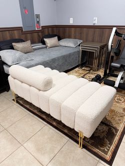 Sofa Couch/Bench with Adjustable Backrest