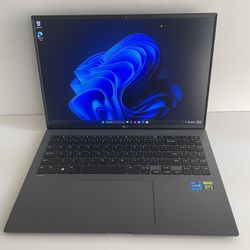 LG Gram 16” (2022) i7 12th Generation 16GB 1TB SSD RTX 2050 Graphic super light powerful laptop