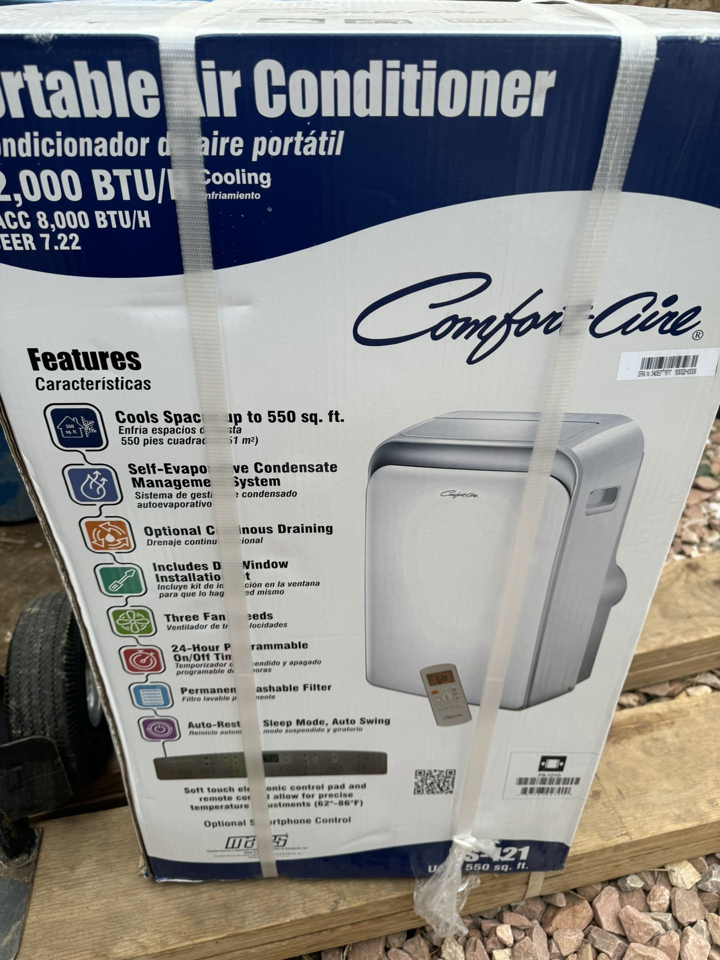 New portable AC Unit IN BOX