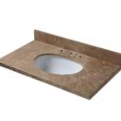 Granite Top With Sink Only  35x21