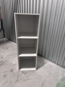Small White 3 Shelf /Bookcase