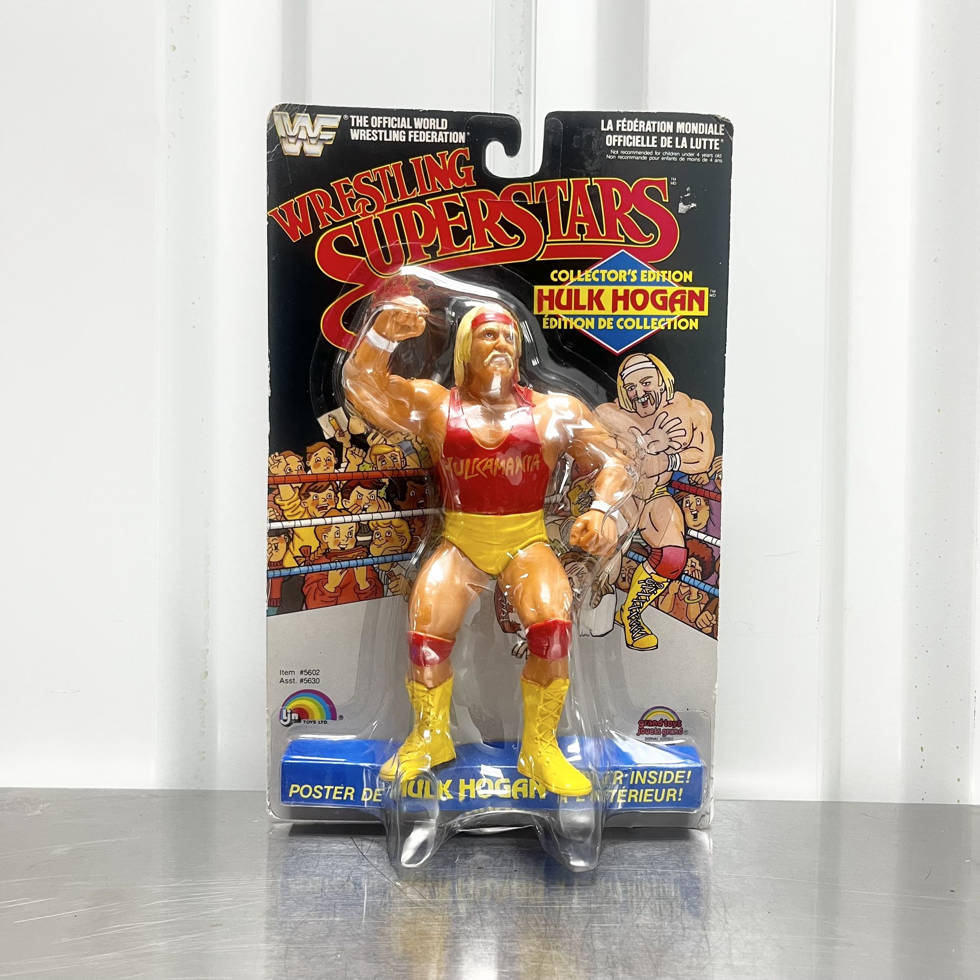 WWF Hulk Hogan Black Card LJN MOC WWE