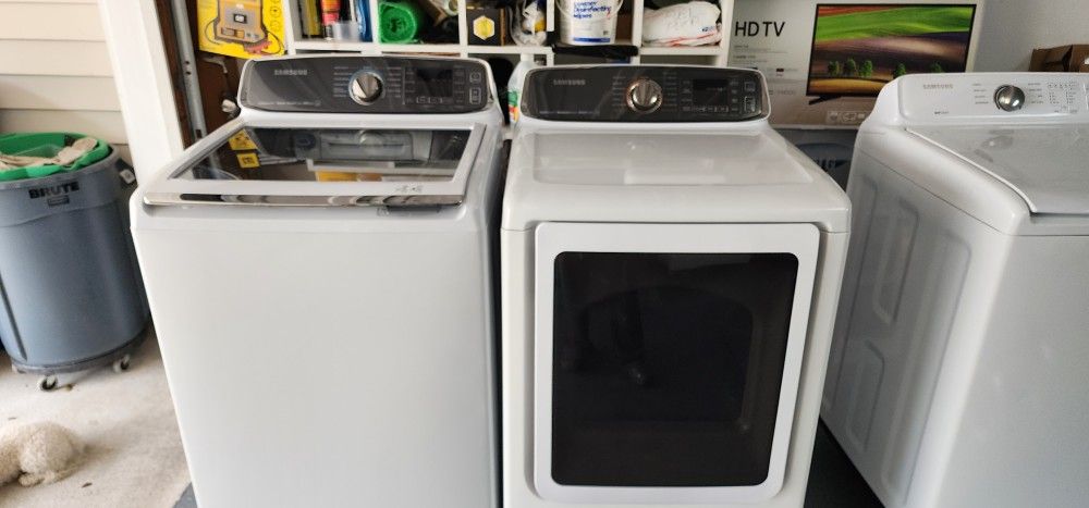 LIKE NEW Samsung Washer And Dryer