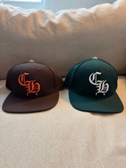 Chrome hearts Green Brown Hat SnapBack
