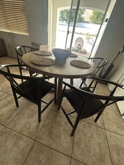Rustic Dining Table & Chairs Studio Magnolia