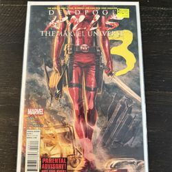 Deadpool Kills Marvel 3 Comic Book