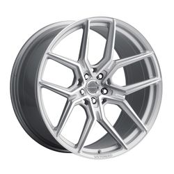 20/21 MV FORGED MVF5 DIAMOND SILVER 20X9 21X12 CONCAVE WHEELS FITS CHEVROLET CORVETTE C8