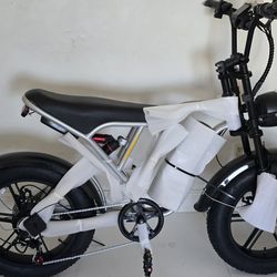 Electric Bike For Adults 20 Inch Fat Tires Ebike