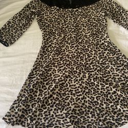 Black Tape Women's Leopard A-Line Dress/Size:M/$10