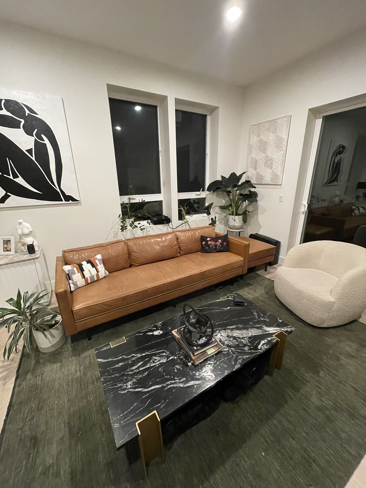 CB2 New Modern Wool Rug