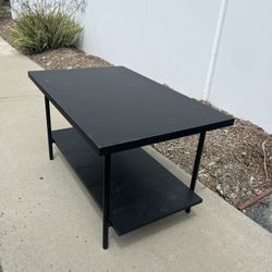 TV Stand Black Wood