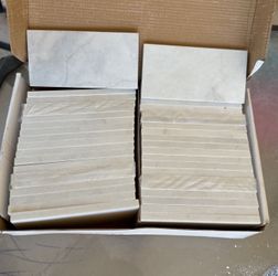 Daltile 3”x6” Marble Tile - Brand New!