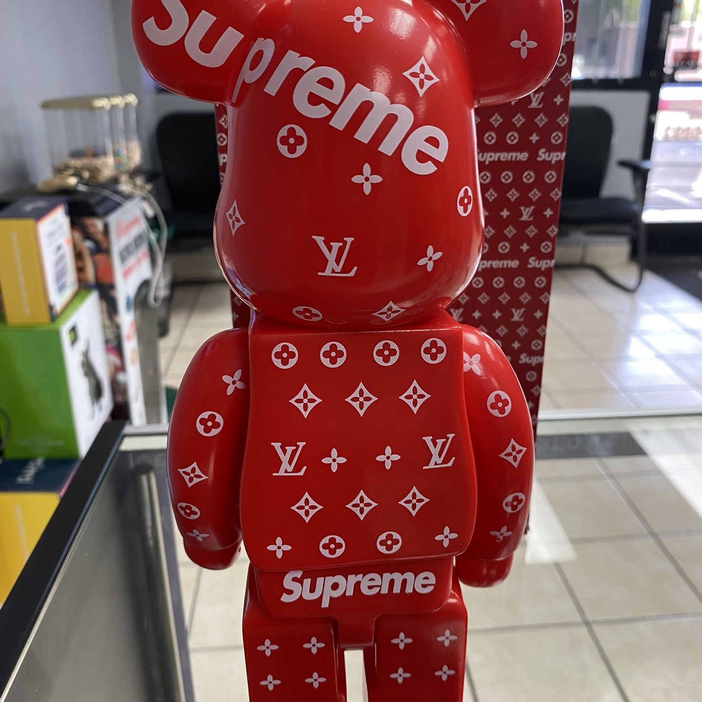 vuitton supreme bearbrick