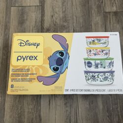 Disney Lilo & Stitch Glass Tupperware