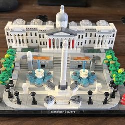 Retired LEGO 21045 Trafalgar Square 100% Complete Assembled
