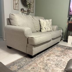 Grey Love Seat