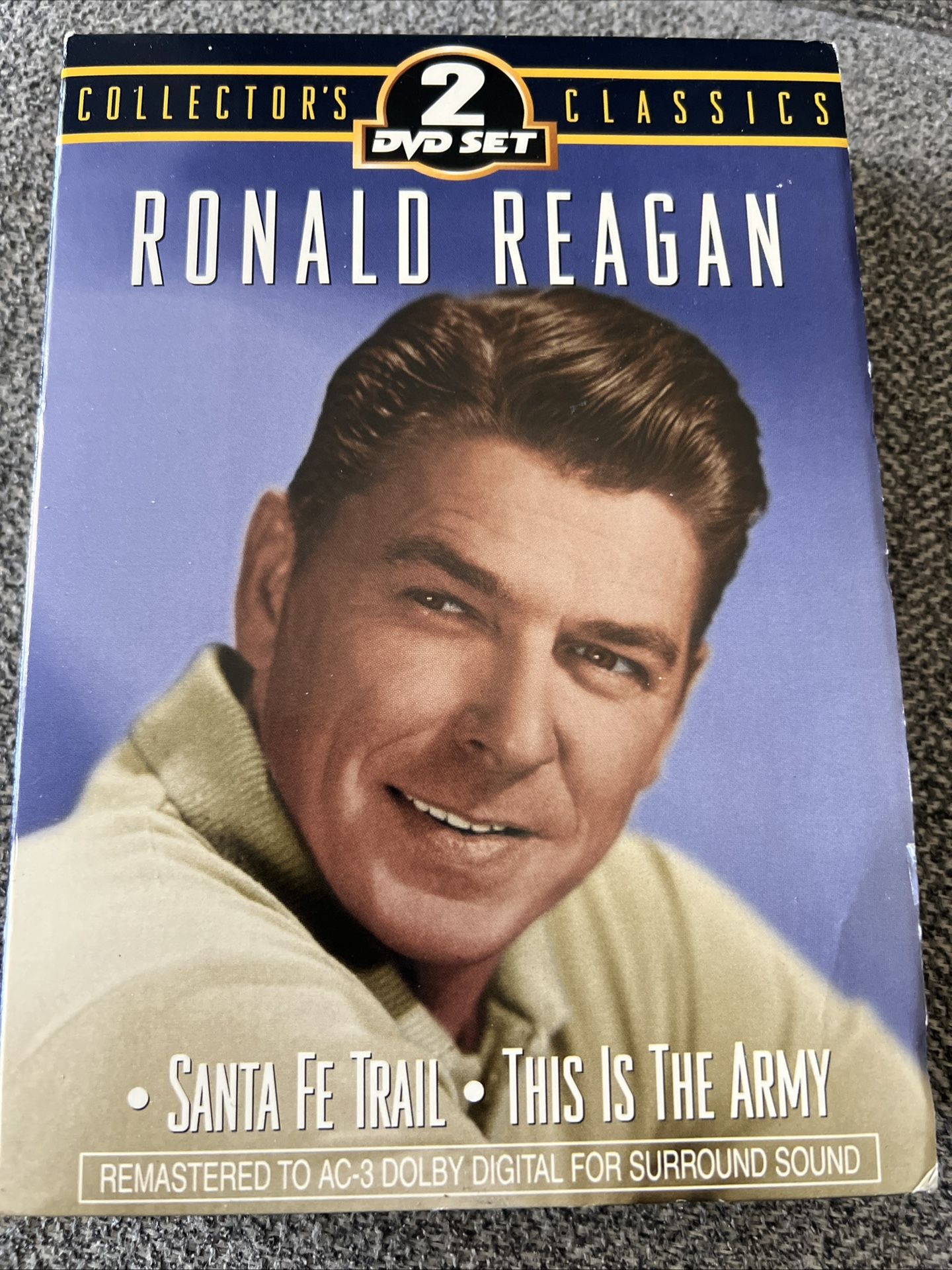 Ronald Reagan 2 DVD Collector Classics, This Is The Army, Santa Fe Trail
