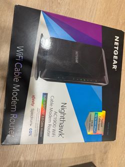Netgear Nighthawk AC1900 WiFi Cable Modem Router