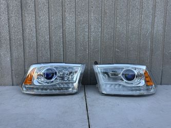 2013 2014 2015 2016 2017 2018 Dodge RAM FULL LED HEADLIGHT HEADLAMP Right Passenger Side Left Driver Side LH Used Original OEM RH 