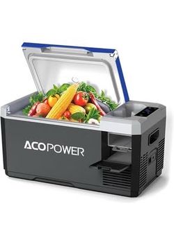 USED Portable Car Refrigerator no battery 19 Quart 12V DC Cooler Freezer with App Control